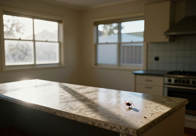 Termite damage in a Blacktown home before treatment